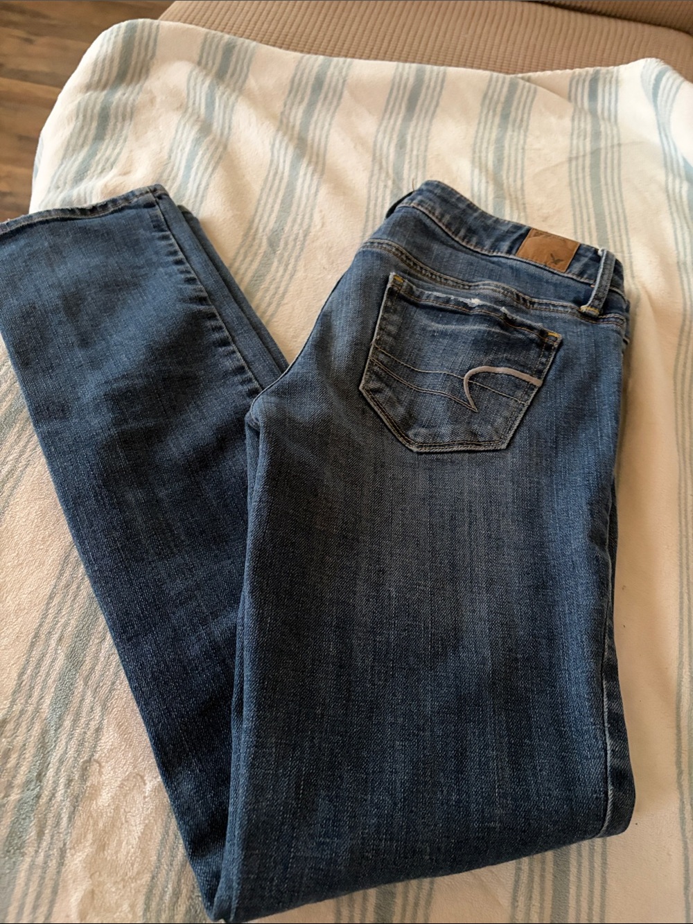 American Eagle Outfitters Indigo Blue Skinny Jeans
